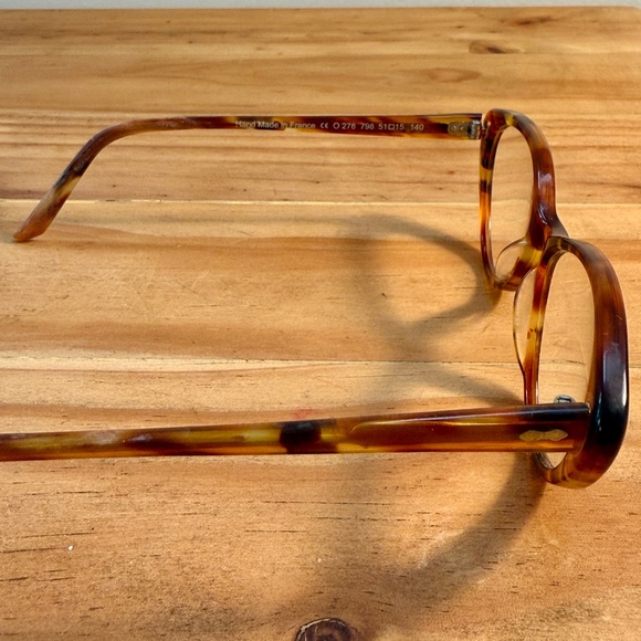 Brown Tortoise Shell Cat eyeglass Frame Frederic Beausoleil FRANCE 278-798 - Picture 4 of 8